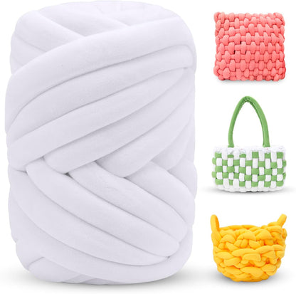 صوف كورشي خميل جدا Thick Chunky Yarn for Arm Knitting 500G