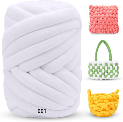 صوف كورشي خميل جدا Thick Chunky Yarn for Arm Knitting 500G
