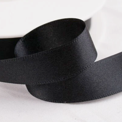 رول شبر ستان عرض 15 ملم طول الرول (50 و100 متر)   Satin Ribbon Double Face 15 mm
