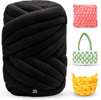 صوف كورشي خميل جدا Thick Chunky Yarn for Arm Knitting 500G