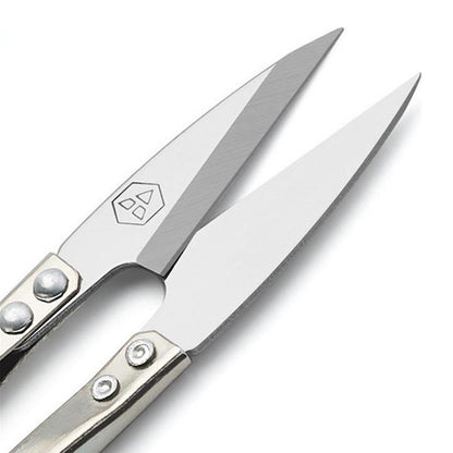 مقص تنظيف اصلي فضي بريميوم  Stainless Steel Cutting Sewing Scissors