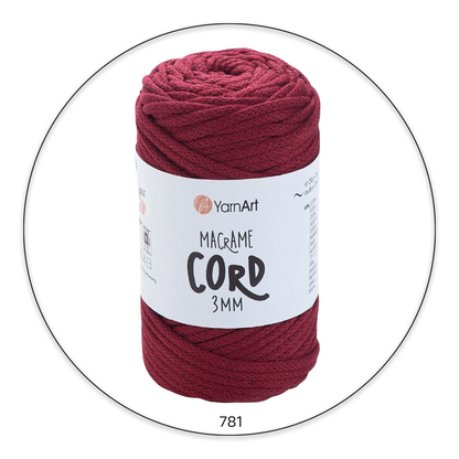 YarnArt Macrame Cord  خيط مكرمية قيطان كورد