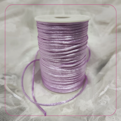 قيطان ستان 100 متر Satin Nylon Trim Silk Cord