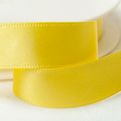 رول شبر ستان عرض 15 ملم طول الرول (50 و100 متر)   Satin Ribbon Double Face 15 mm