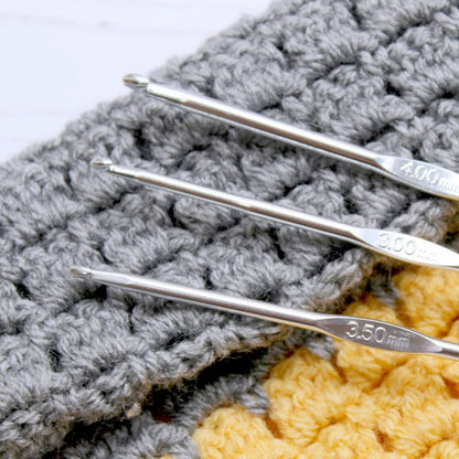 سنارة كروشيه من الألومنيوم Aluminum Crochet Hooks