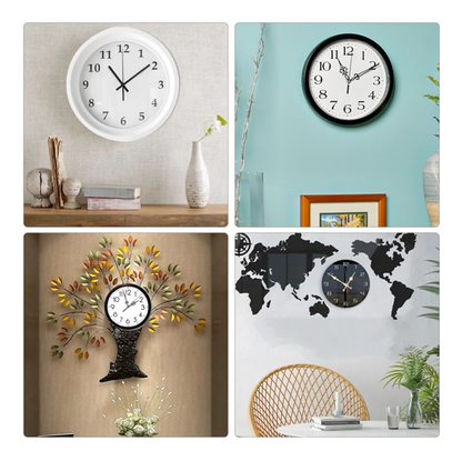 Clock movement with hands, 22mm. Clock set mechanisms, battery powered. 