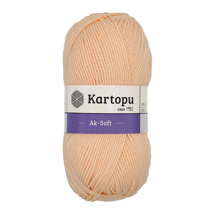 צמר אקסופט - KARTOPU-AK SOFT 100G
