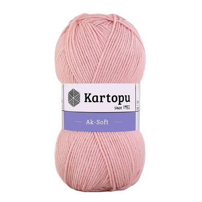 צמר אקסופט - KARTOPU-AK SOFT 100G