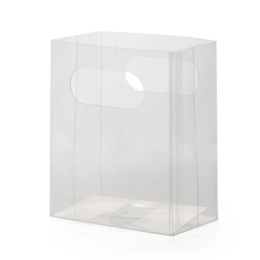 شنتة بي في سي ( كيس PVC ) PVC Transparent & White Border Handbag