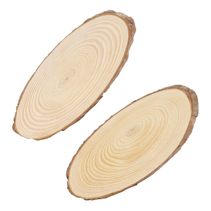 قرمية خشب (شجر صنوبر ) Wood Slices for Centerpieces