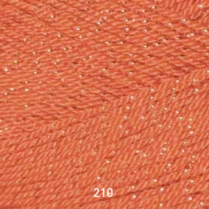 صوف مقصب Glitter knitting Yarn 100G