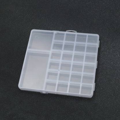 علب خرز فارغة Plastic Grid Box Storage Organizer