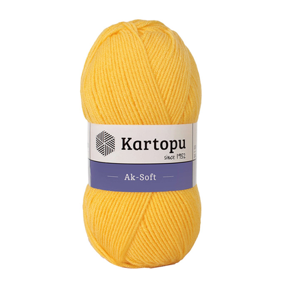 צמר אקסופט - KARTOPU-AK SOFT 100G