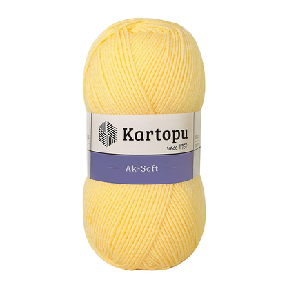 צמר אקסופט - KARTOPU-AK SOFT 100G