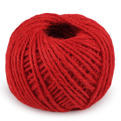 خيط خيش طبيعي بعدة الوان Natural Burlap Rope