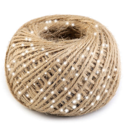 خيط خيش طبيعي بعدة الوان Natural Burlap Rope