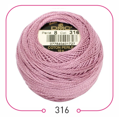 خيوط تطريز فرنسية أصلية ... (القسم الثاني) DMC Cotton Pearl Thread