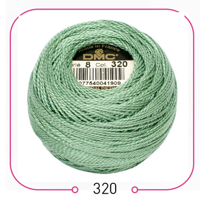 خيوط تطريز فرنسية أصلية ... (القسم الثاني) DMC Cotton Pearl Thread