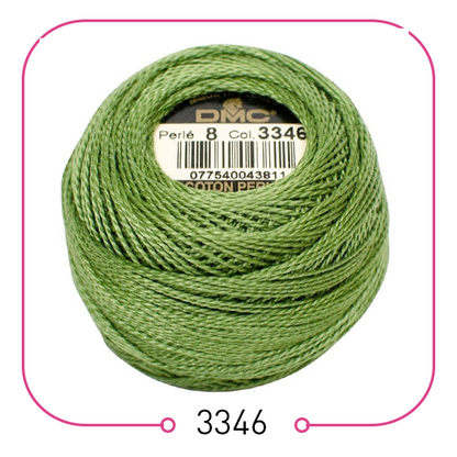 خيوط تطريز فرنسية أصلية ... (القسم الثاني) DMC Cotton Pearl Thread