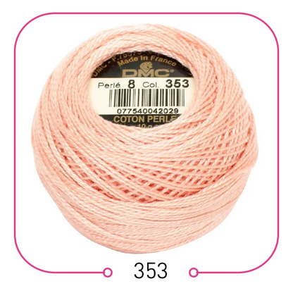 خيوط تطريز فرنسية أصلية ... (القسم الثاني) DMC Cotton Pearl Thread