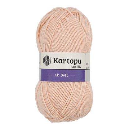 צמר אקסופט - KARTOPU-AK SOFT 100G