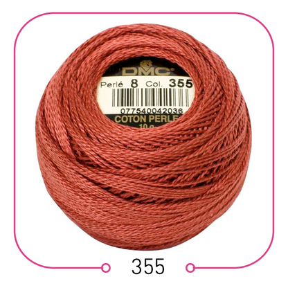 خيوط تطريز فرنسية أصلية ... (القسم الاول) DMC Cotton Pearl Thread