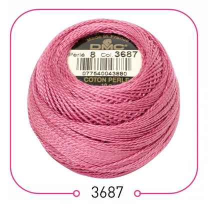 خيوط تطريز فرنسية أصلية ... (القسم الثاني) DMC Cotton Pearl Thread