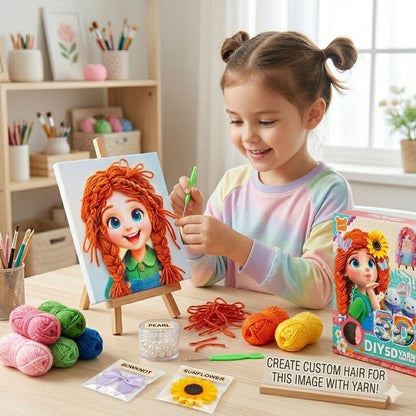 لوحات رسم بالخيوط خماسية الأبعاد للأطفال 23 * 30 سم