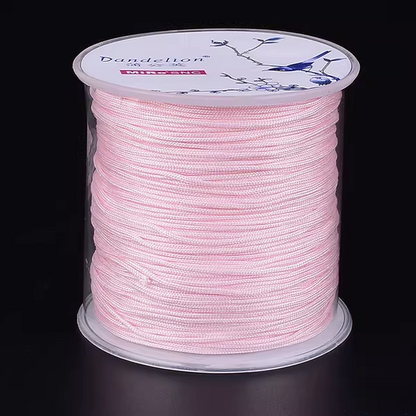 قيطان مسابح رفيع 100 متر Bracelet Necklace Jewelry Making Thread String