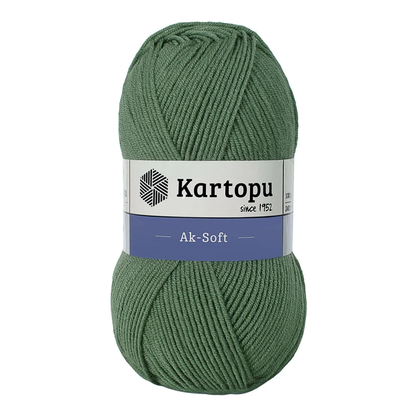 צמר אקסופט - KARTOPU-AK SOFT 100G