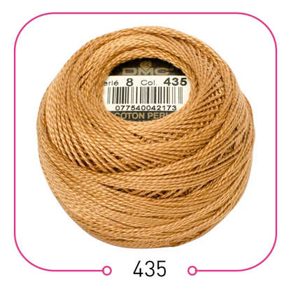 خيوط تطريز فرنسية أصلية ... (القسم الثاني) DMC Cotton Pearl Thread