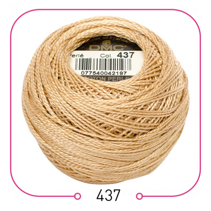 خيوط تطريز فرنسية أصلية ... (القسم الاول) DMC Cotton Pearl Thread