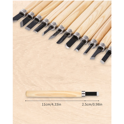 ادوات حفر ونحت Wood Carving Set