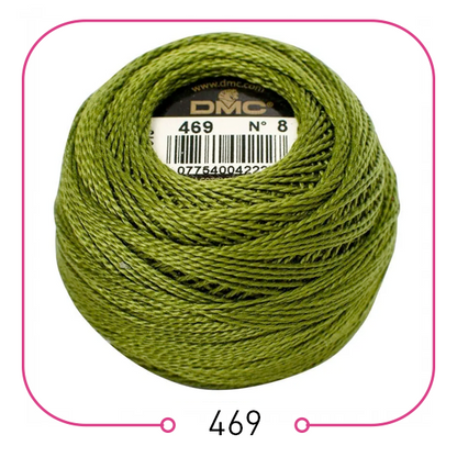 خيوط تطريز فرنسية أصلية ... (القسم الاول) DMC Cotton Pearl Thread