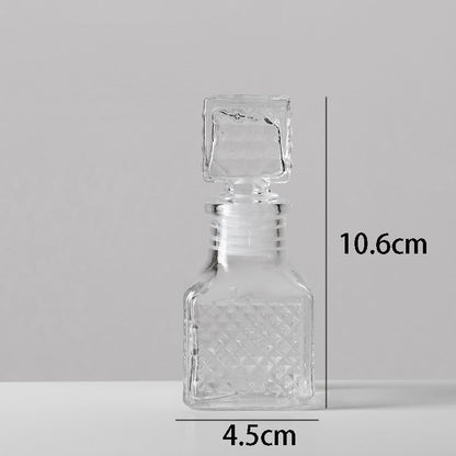 قارورة زجاجية كرستالية مزخرفة Carved Rodas Nano Crystal Decanters