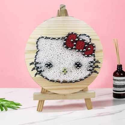 نول مسامير حجم 11\11  String Art Kit