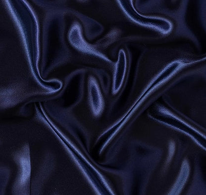 Bridal satin fabric, 160 cm wide, Plain Silky Shine Satin Fabric Material
