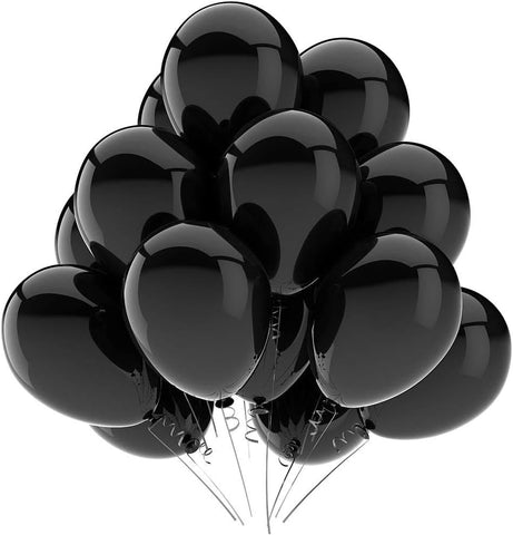 Black - اسود / 100 Balloons بلون