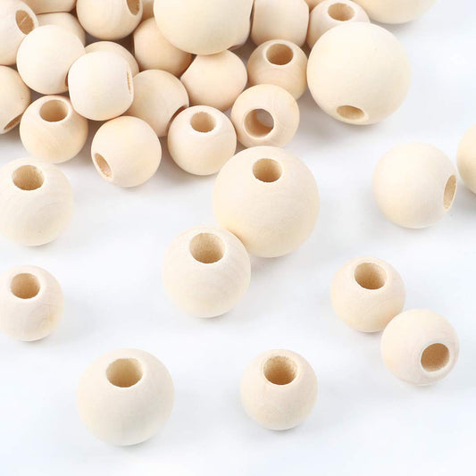 خرز خشب للمكرمية Wooden Beads Macrame Beads