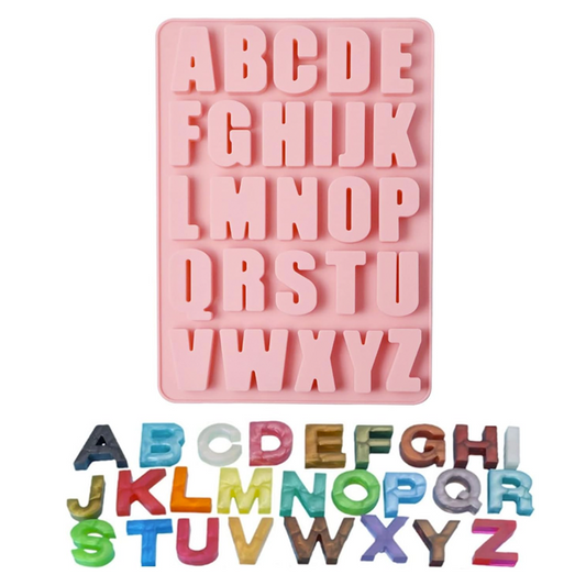 قالب سيليكون احرف كبير Letter Molds Silicone