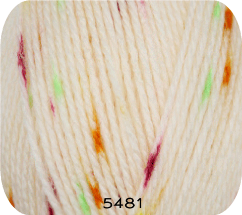 Beige-5481  بيج/ليلكي-اخضر-برتقالي
