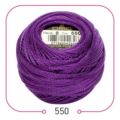خيوط تطريز فرنسية أصلية ... (القسم الاول) DMC Cotton Pearl Thread