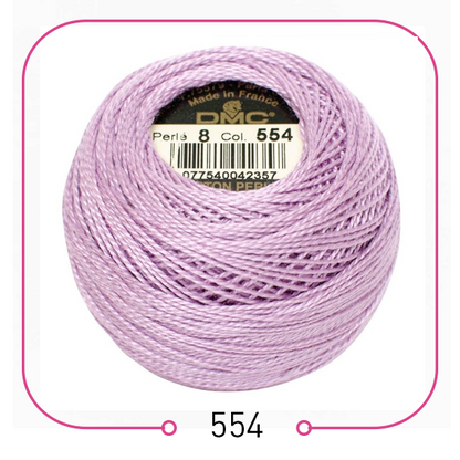 خيوط تطريز فرنسية أصلية ... (القسم الثاني) DMC Cotton Pearl Thread