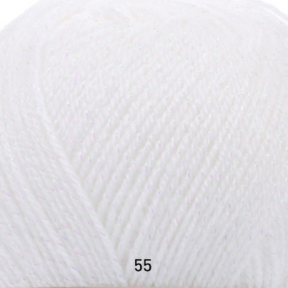 صوف مقصب Glitter knitting Yarn 100G