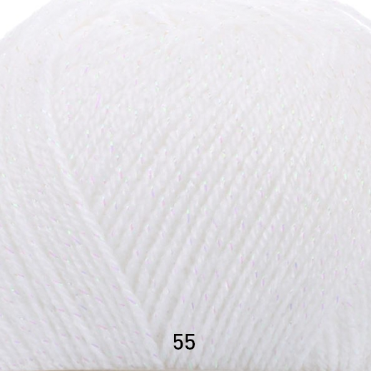 صوف مقصب Glitter knitting Yarn 100G