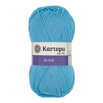 צמר אקסופט - KARTOPU-AK SOFT 100G