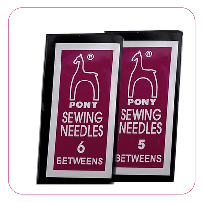 كرت ابر بوني بتوينز 5-6 Pony Hand Sewing Needles- Betweens