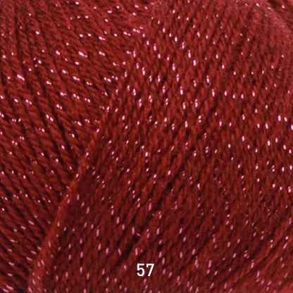 صوف مقصب Glitter knitting Yarn 100G