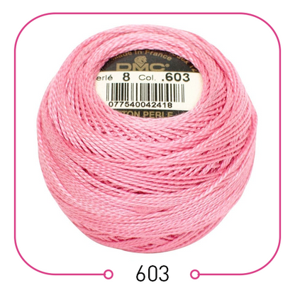 خيوط تطريز فرنسية أصلية ... (القسم الاول) DMC Cotton Pearl Thread