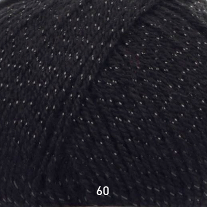 صوف مقصب Glitter knitting Yarn 100G